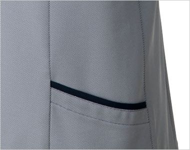 nuovo FB71412 ポロシャツ [ニット/消臭] 収納力抜群の両サイドポケット付き。
ポケット付きでありながら、裾インでもアウトでもスッキリ見える仕様です