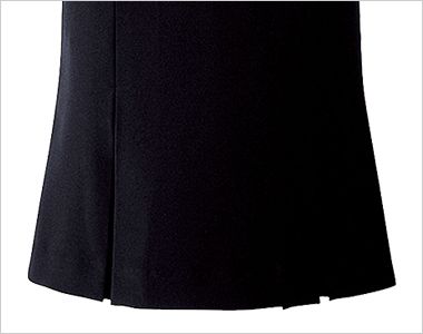 FS4569 nuovo(ヌーヴォ) [通年]マーメイドプリーツスカート 無地 女性らしいシルエットを作るマーメイドラインがおしゃれ