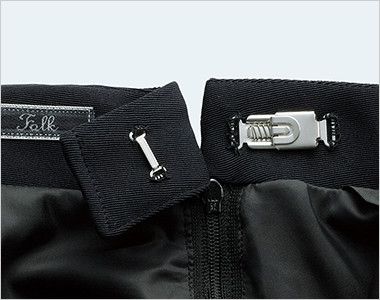 FS45791 nuovo(ヌーヴォ) ソフトプリーツスカート(バックアップカイロポケ付き) ストレッチ 