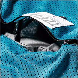 A.S.S.ワークベスト 首後ろの空気の流れを作る2重構造