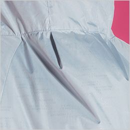 A.S.S.ワークベスト 首後ろの立体構造で衣服内を風が駆け巡る