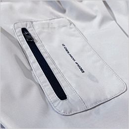 アイズフロンティア 10265S [春夏用][4つ穴]A.S.S.半袖ワークジャケット[男性用] ペン差しポケット＆ファスナーポケット