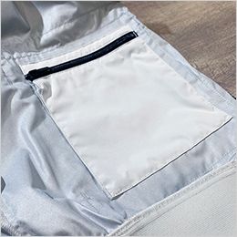 アイズフロンティア 10265S [春夏用][4つ穴]A.S.S.半袖ワークジャケット[男性用] 内ポケット。ファスナー仕様