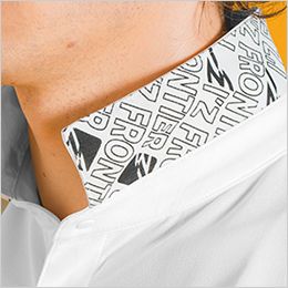 アイズフロンティア 111 [春夏用]吸水速乾ストレッチマイクロピケB.C.半袖ポロシャツ[男性用] 高級感とオリジナリティーを高める衿裏ラバープリント