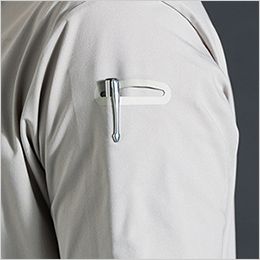 アイズフロンティア 119 [春夏用]ライトドライストレッチ半袖ポロシャツ[男性用] 左袖ペン差しポケット