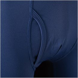 超遮熱・接触冷感コンプレッションタイツ 前開きタイプ