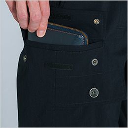 アイズフロンティア 3213 [春夏用]コットンナイロンストレッチ ジョガーパンツ[男性用] 2重構造の右カーゴポケット