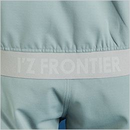 アイズフロンティア 3320 [秋冬用]エアロタフネスA.D.ストレッチワークジャケット[男性用] 裾リブのバックプリントが存在感をアピール