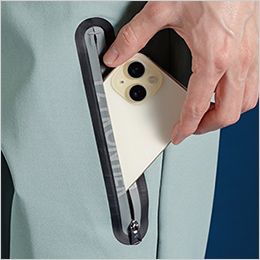 アイズフロンティア 3323 [秋冬用]エアロタフネスA.D.ストレッチジョガーパンツ[男性用] シームテープ仕様ファスナー付き左ポケット