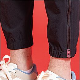 アイズフロンティア 3403 [春夏用]ナイロンA.D.ストレッチジョガーパンツ[男性用] 着脱のしやすい裾ファスナー仕様