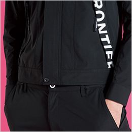 アイズフロンティア 3490 [春夏用]コールドフィールストレッチワークジャケット[男性用] 先進的なセミショート丈