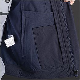 アイズフロンティア 3500 [通年]ナイロンストレッチワークジャケット[男性用] 左脇内ポケット
