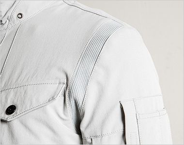 3570 アイズフロンティア ナイロン2WAYストレッチワークジャケット 外観の斬新さとさらなる動きやすさを実現したアクションリブ仕様