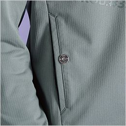 アイズフロンティア 3980 [秋冬用]A.D.ストレッチバックワッフルワークジャケット[男性用] 両脇ドットボタンポケット