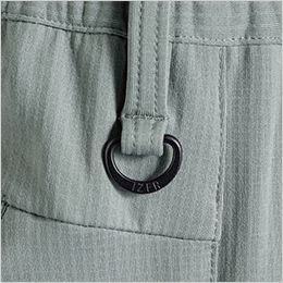 アイズフロンティア 3983 [秋冬用]A.D.ストレッチバックワッフルジョガーパンツ[男性用] オリジナルカラビナループ