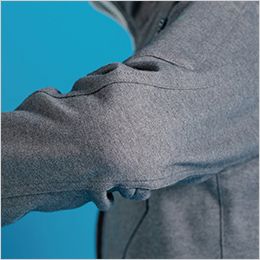 アイズフロンティア 5340J [秋冬用]ヘビージャージーワークジャケット[男性用] 3Dカッティングによる抜群の動きやすさ