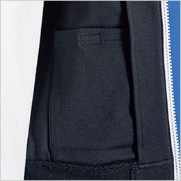 アイズフロンティア 5910S [秋冬用]ヘビージャージーワークジャケット[男性用] 生産数量限定品 左脇内ポケット