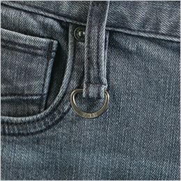 アイズフロンティア 7312 [秋冬用]3Dストレッチデニムカーゴパンツ[男性用] オリジナルカラビナループ