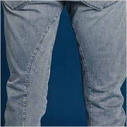 アイズフロンティア 7312 [秋冬用]3Dストレッチデニムカーゴパンツ[男性用] 3Dカッティングによる抜群の動きやすさ