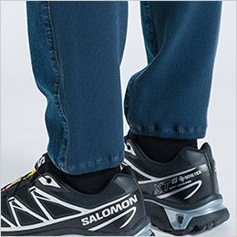 アイズフロンティア 7453 [春夏用]接触冷感ストレッチデニムジョガーパンツ[男性用] 裾リブ仕様