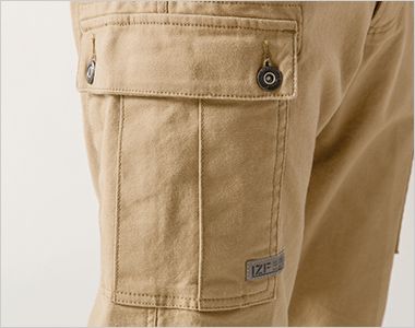 アイズフロンティア 7902 [通年]ストレッチツイルカーゴパンツ[男性用] スタイリッシュなデザインのカーゴポケット