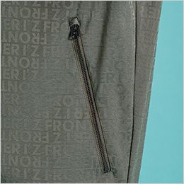 アイズフロンティア 8010 [秋冬用]ストレッチジャガードワークジャケット[男性用] ファスナー付き両脇縦型ポケット