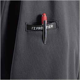 アイズフロンティア 8610 [秋冬用]ライトウェイトストレッチF.Z.アクティブフーディー[男性用] 左袖ペンポケット