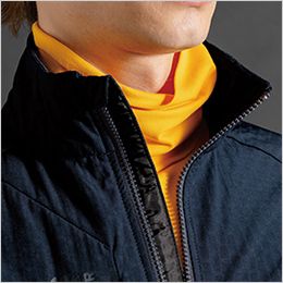 アイズフロンティア 8710 [秋冬用]ライトウォームA.D.ストレッチワークジャケット[男性用] 洗練されたルックスを醸し出す拘りの衿仕様