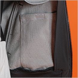 アイズフロンティア 8850 [秋冬用]断寒保温A.D.ストレッチワークジャケット[男性用] 左内側ポケット