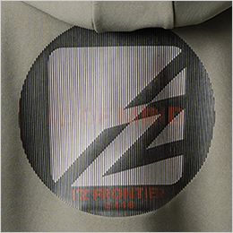 アイズフロンティア 8930 [秋冬用]P.D.ストレッチスウェットフルジップフーディー[男性用] バックプリント