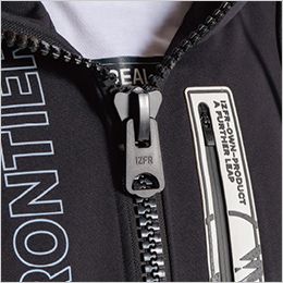 アイズフロンティア 8930S [秋冬用]P.D.ストレッチスウェットフルジップフーディー[男性用] 生産数量限定品 超大型ビスロンファスナーを採用