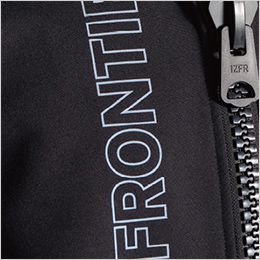 アイズフロンティア 8930S [秋冬用]P.D.ストレッチスウェットフルジップフーディー[男性用] 生産数量限定品 個性が際立つ胸プリント