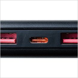 アイズフロンティア 90021 新型モバイルバッテリー(10000mAh) USB Type-C ポート(充電兼用)