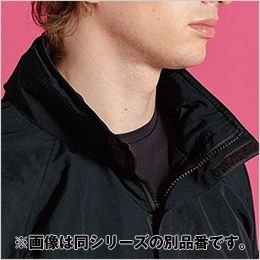 アイズフロンティア 9019S [秋冬用]ハードタスランナイロンパーカー[男性用] 洗練されたルックスを醸し出す拘りの2WAY衿仕様