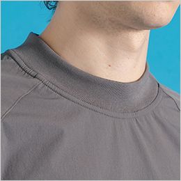 アイズフロンティア 9031 [秋冬用]A.D.ストレッチナイロンピステ[男性用] 首元はすっきりとした印象のクルーネック