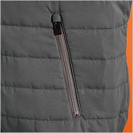 アイズフロンティア 9050 [秋冬用]ダウニーメモリー防寒ジャケット[男性用] ファスナー付き両脇ポケット