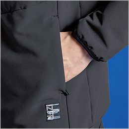 アイズフロンティア 9218 [秋冬用]ライトウォームストレッチH.B.防寒ジャケット[男性用] ファスナー付き両脇ポケット