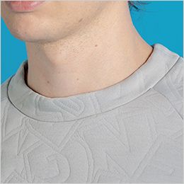 アイズフロンティア 9981 [秋冬用]3Dエアロジャガードストレッチ長袖クルーネックシャツ[男性用] 首元はスッキリとしたクルーネックタイプ