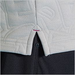 アイズフロンティア 9981 [秋冬用]3Dエアロジャガードストレッチ長袖クルーネックシャツ[男性用] スタイリッシュな裾スリット入り