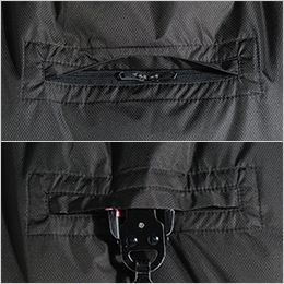 アイズフロンティア PS11020 [春夏用]P.E.F.長袖ワークジャケットペルチェセット[男性用] ファスナー付きハーネス取り出し口
