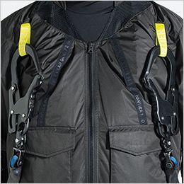 アイズフロンティア PS11025 [春夏用]P.E.F.半袖ワークジャケットペルチェセット[男性用] ハーネス用フック掛け