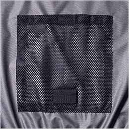 アイズフロンティア PS11025 [春夏用]P.E.F.半袖ワークジャケットペルチェセット[男性用] 背中に空気を冷やす保冷剤用ポケット