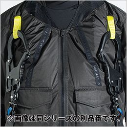 アイズフロンティア PS11027 [春夏用]P.E.F.ワークベストペルチェセット[男性用] ハーネス用フック掛け