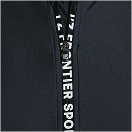 冷却ペルチェ専用 長袖フリージングコールドクルージップ インナー&5個デバイス・バッテリーセット オリジナルプリントダブルスライダー止水ファスナー