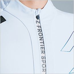 冷却ペルチェ専用半袖フリージングコールドジャケット&デバイス・バッテリーセット オリジナルプリントダブルスライダー止水ファスナー