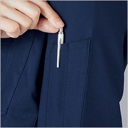 自重堂 11100 [秋冬用]エコ製品制電ストレッチジャンパー[男女兼用] ペン差し