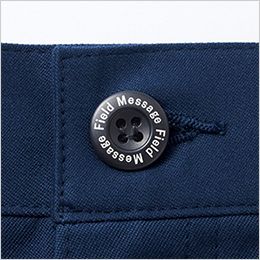 自重堂 11101 [秋冬用]エコ製品制電ストレッチノータックパンツ[男性用] ロゴ入り釦（帯先）