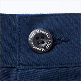 自重堂 11102 [秋冬用]エコ製品制電ストレッチノータックカーゴパンツ(男性用) ロゴ入り釦（帯先）