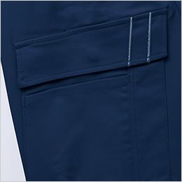 自重堂 11102 [秋冬用]エコ製品制電ストレッチノータックカーゴパンツ(男性用) 左カーゴ小物ポケット