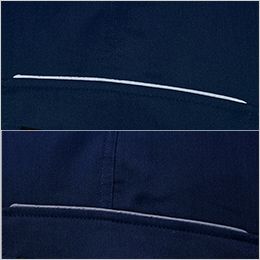 自重堂 15006 [春夏用]エコ製品制電ストレッチレディースパンツ(裏付) 反射パイピング(上：反射時)
